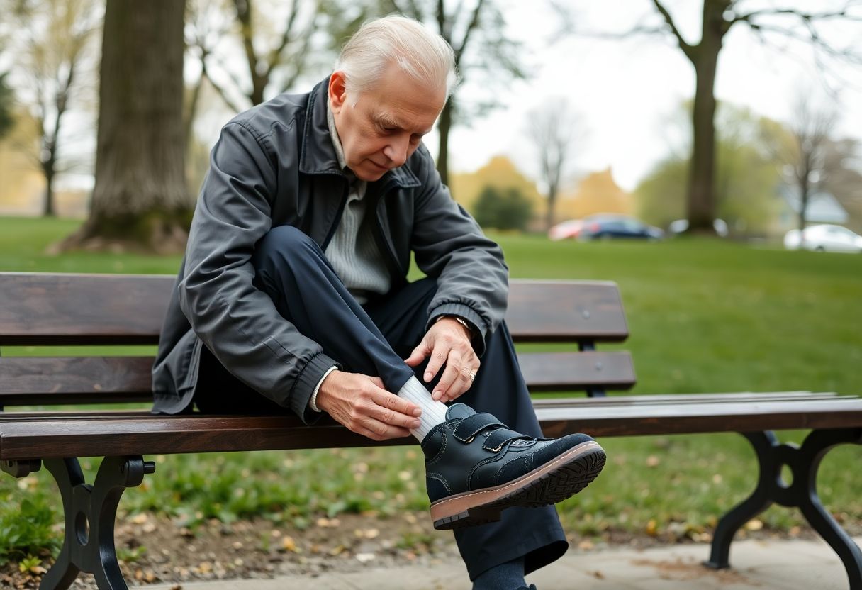 Senior : pourquoi opter pour des chaussures à scratch ?