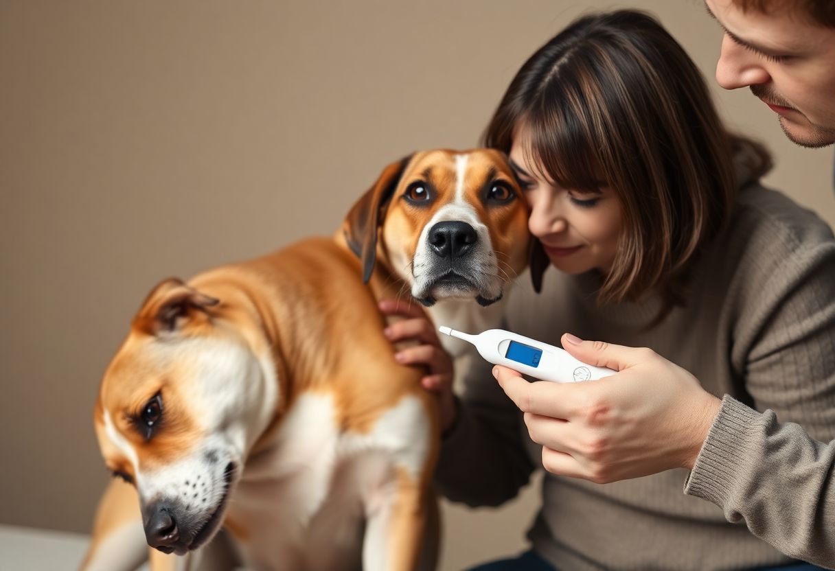 comment savoir si mon chien a de la fievre