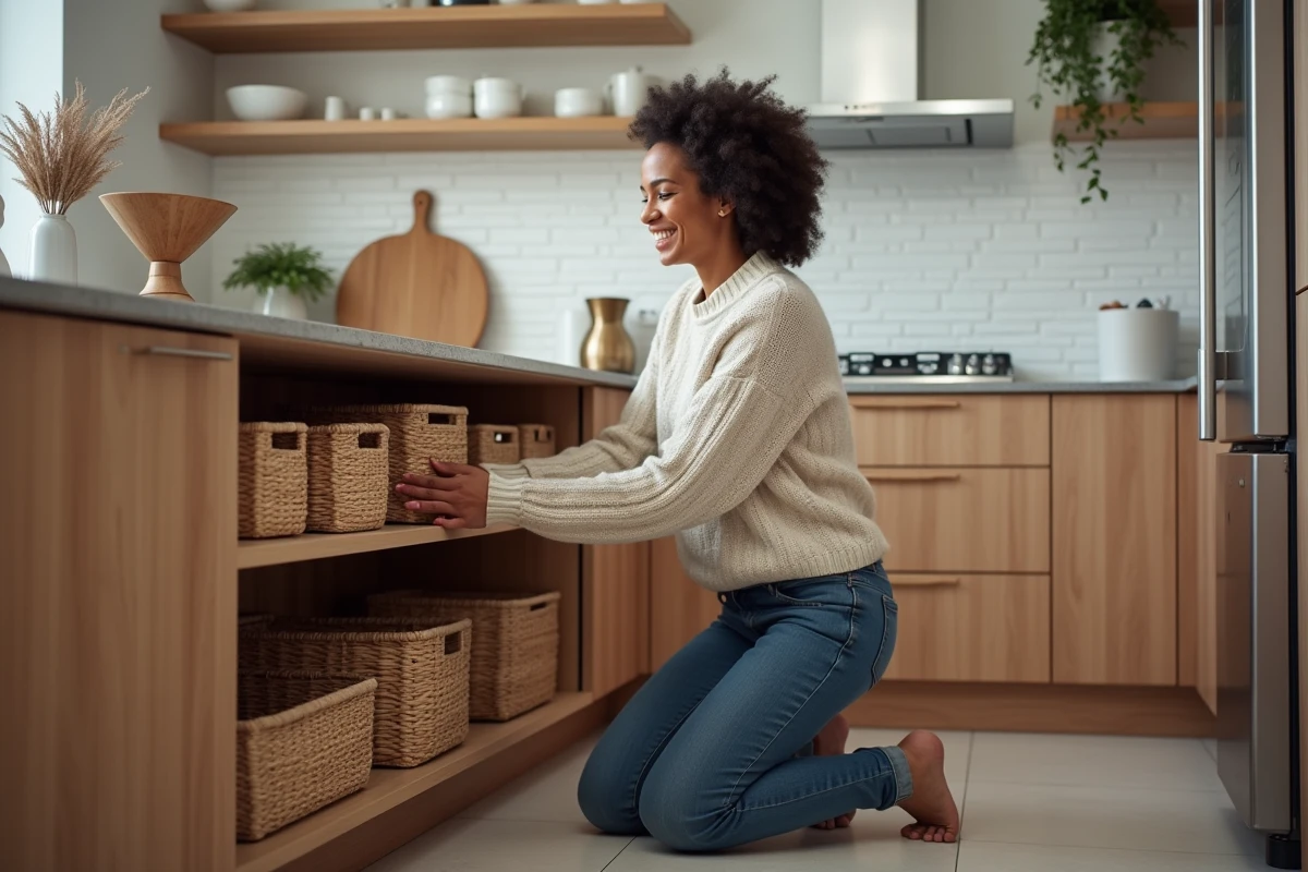 Combler un espace vide dans une cuisine : méthodes et astuces