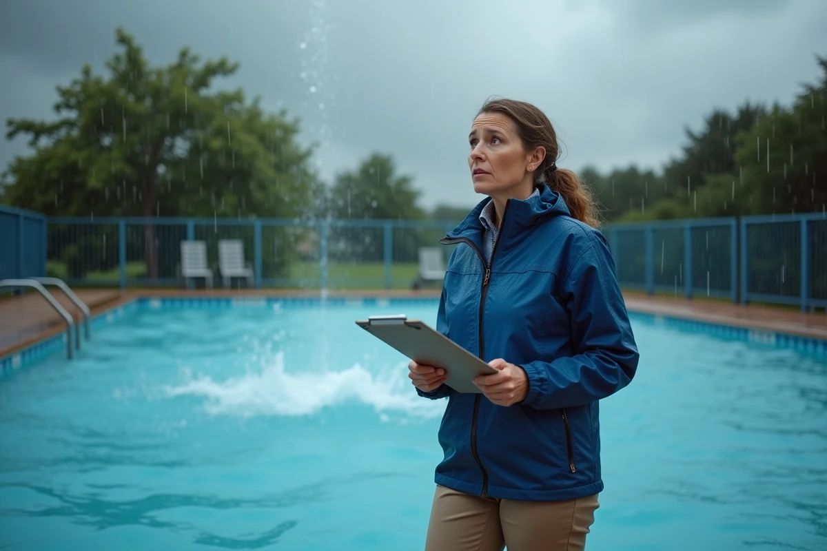L&rsquo;orage et son impact sur la rotation des piscines