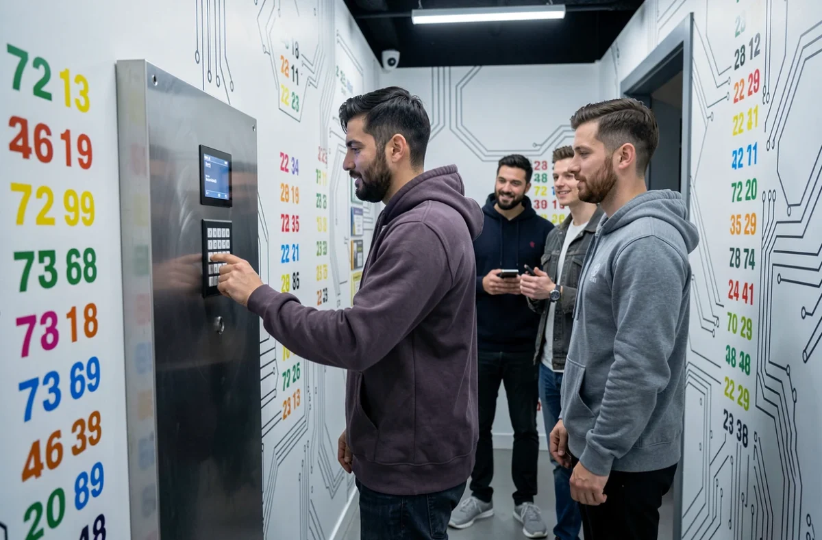 Équipe de joueurs résolvant des énigmes technologiques à l'escape game Team Break Lille